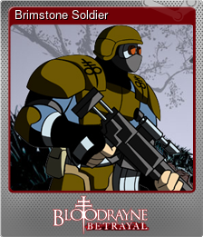 Series 1 - Card 14 of 15 - Brimstone Soldier