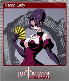 Series 1 - Card 8 of 15 - Vamp Lady
