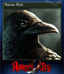 Series 1 - Card 14 of 15 - Raven Bird
