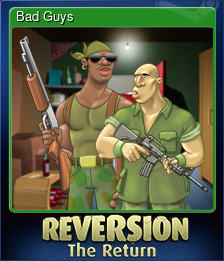 Series 1 - Card 4 of 9 - Bad Guys