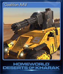 Series 1 - Card 4 of 10 - Coalition AAV