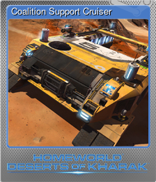 Series 1 - Card 5 of 10 - Coalition Support Cruiser