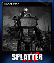 Series 1 - Card 3 of 7 - Robot War