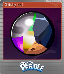 Series 1 - Card 3 of 5 - Glitchy ball