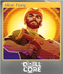 Series 1 - Card 5 of 10 - Miner Young