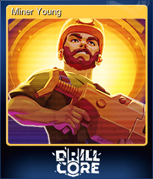 Series 1 - Card 5 of 10 - Miner Young