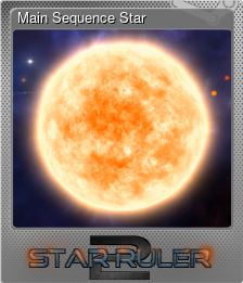 Series 1 - Card 4 of 7 - Main Sequence Star
