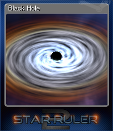 Series 1 - Card 2 of 7 - Black Hole