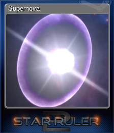 Series 1 - Card 7 of 7 - Supernova