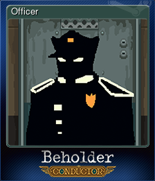 Series 1 - Card 3 of 5 - Officer