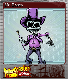 Series 1 - Card 7 of 9 - Mr. Bones