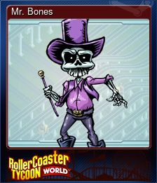 Series 1 - Card 7 of 9 - Mr. Bones