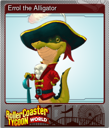 Series 1 - Card 2 of 9 - Errol the Alligator