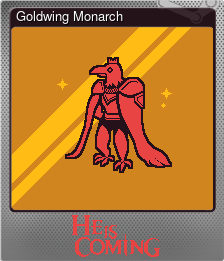 Series 1 - Card 6 of 8 - Goldwing Monarch