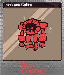 Series 1 - Card 4 of 8 - Ironstone Golem