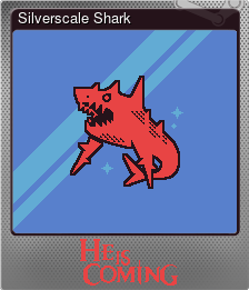 Series 1 - Card 7 of 8 - Silverscale Shark
