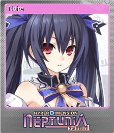 Series 1 - Card 1 of 6 - Noire