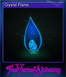 Series 1 - Card 7 of 12 - Crystal Flame