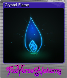 Series 1 - Card 7 of 12 - Crystal Flame
