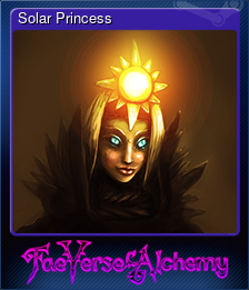 Series 1 - Card 5 of 12 - Solar Princess