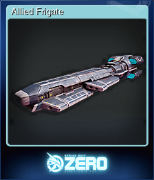 Series 1 - Card 4 of 5 - Allied Frigate