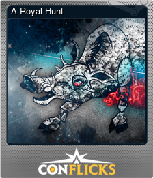 Series 1 - Card 7 of 9 - A Royal Hunt