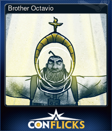 Series 1 - Card 3 of 9 - Brother Octavio