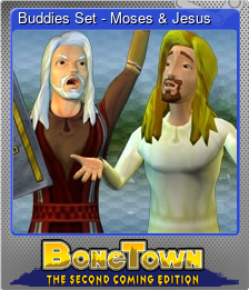 Series 1 - Card 9 of 9 - Buddies Set - Moses & Jesus