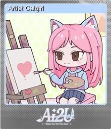 Series 1 - Card 1 of 5 - Artist Catgirl