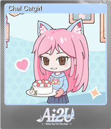 Series 1 - Card 3 of 5 - Chef Catgirl