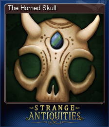 Series 1 - Card 4 of 7 - The Horned Skull