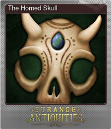Series 1 - Card 4 of 7 - The Horned Skull