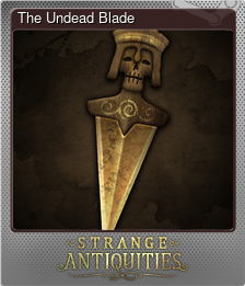 Series 1 - Card 2 of 7 - The Undead Blade