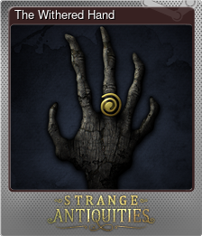 Series 1 - Card 6 of 7 - The Withered Hand