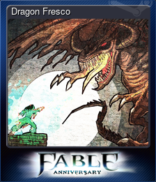 Series 1 - Card 1 of 5 - Dragon Fresco