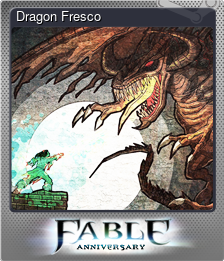 Series 1 - Card 1 of 5 - Dragon Fresco