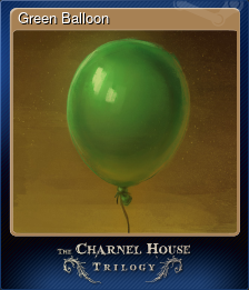 Series 1 - Card 6 of 6 - Green Balloon