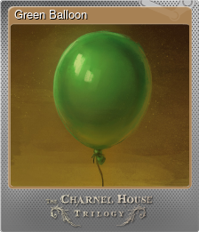 Series 1 - Card 6 of 6 - Green Balloon