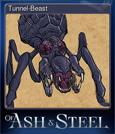 Series 1 - Card 1 of 7 - Tunnel-Beast