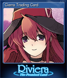 Series 1 - Card 5 of 7 - Cierra Trading Card