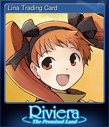 Series 1 - Card 3 of 7 - Lina Trading Card