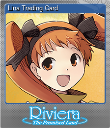 Series 1 - Card 3 of 7 - Lina Trading Card