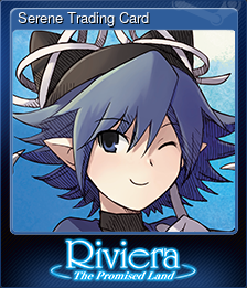 Series 1 - Card 4 of 7 - Serene Trading Card