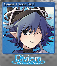 Series 1 - Card 4 of 7 - Serene Trading Card