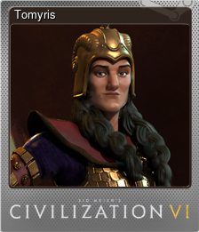 Series 1 - Card 7 of 8 - Tomyris