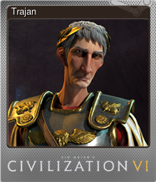 Series 1 - Card 8 of 8 - Trajan