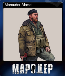 Series 1 - Card 2 of 6 - Marauder Ahmet