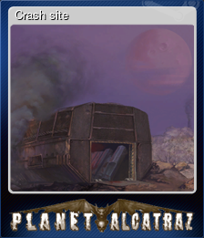 Series 1 - Card 6 of 6 - Crash site