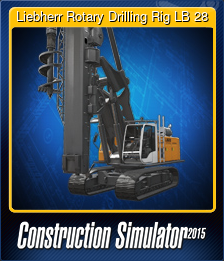 Series 1 - Card 1 of 10 - Liebherr Rotary Drilling Rig LB 28