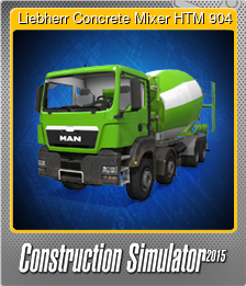 Series 1 - Card 5 of 10 - Liebherr Concrete Mixer HTM 904